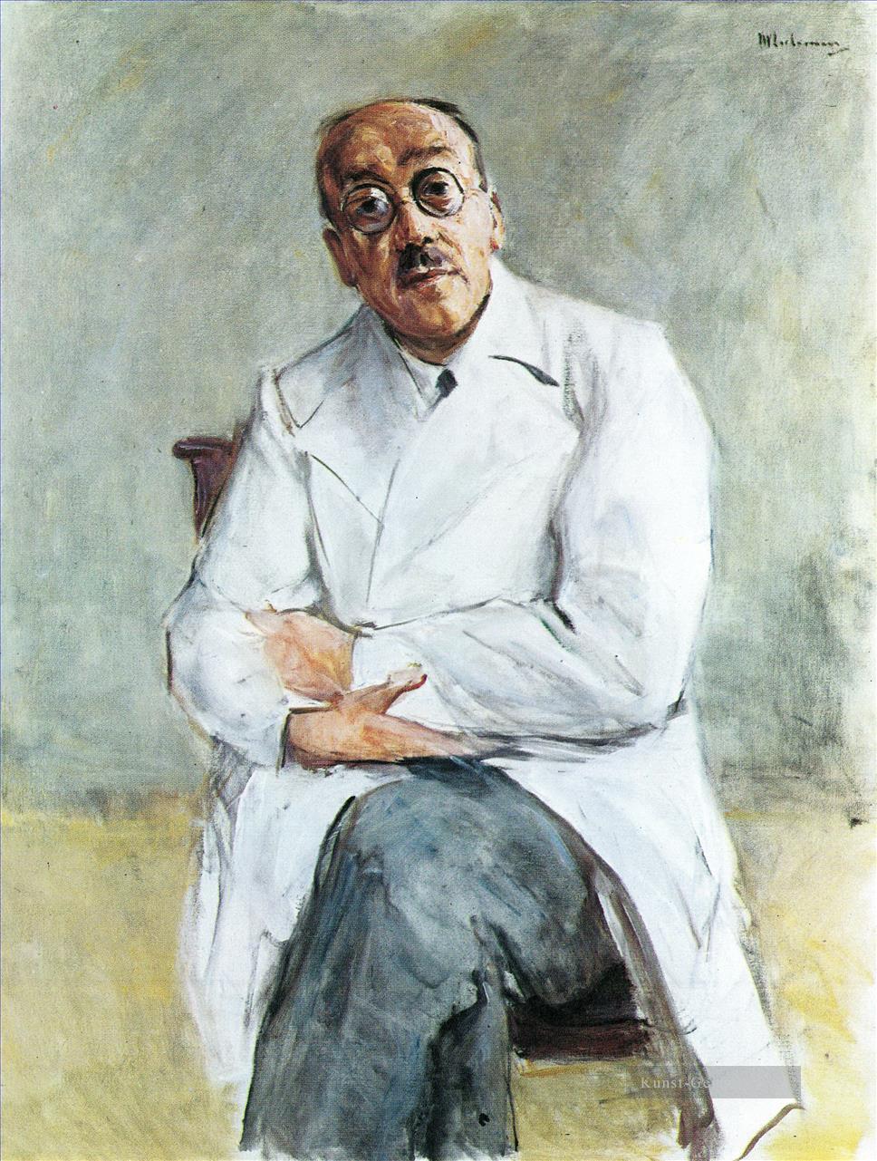 Der Chirurg ferdinand sauerbruch 1932 Max Liebermann deutscher Impressionismus Ölgemälde